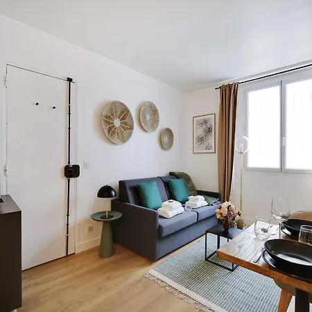 Apartment Peaceful -2p- Square Des Batignolles *