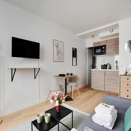Apartment Peaceful -2p- Square Des Batignolles *